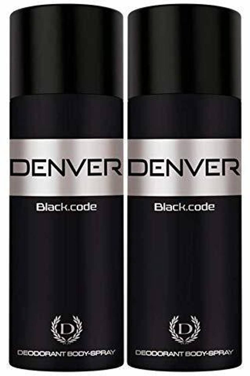 Denver Black Code Deodorant Body Pack of 2 · 150 ml (300 ml total) - Image 1