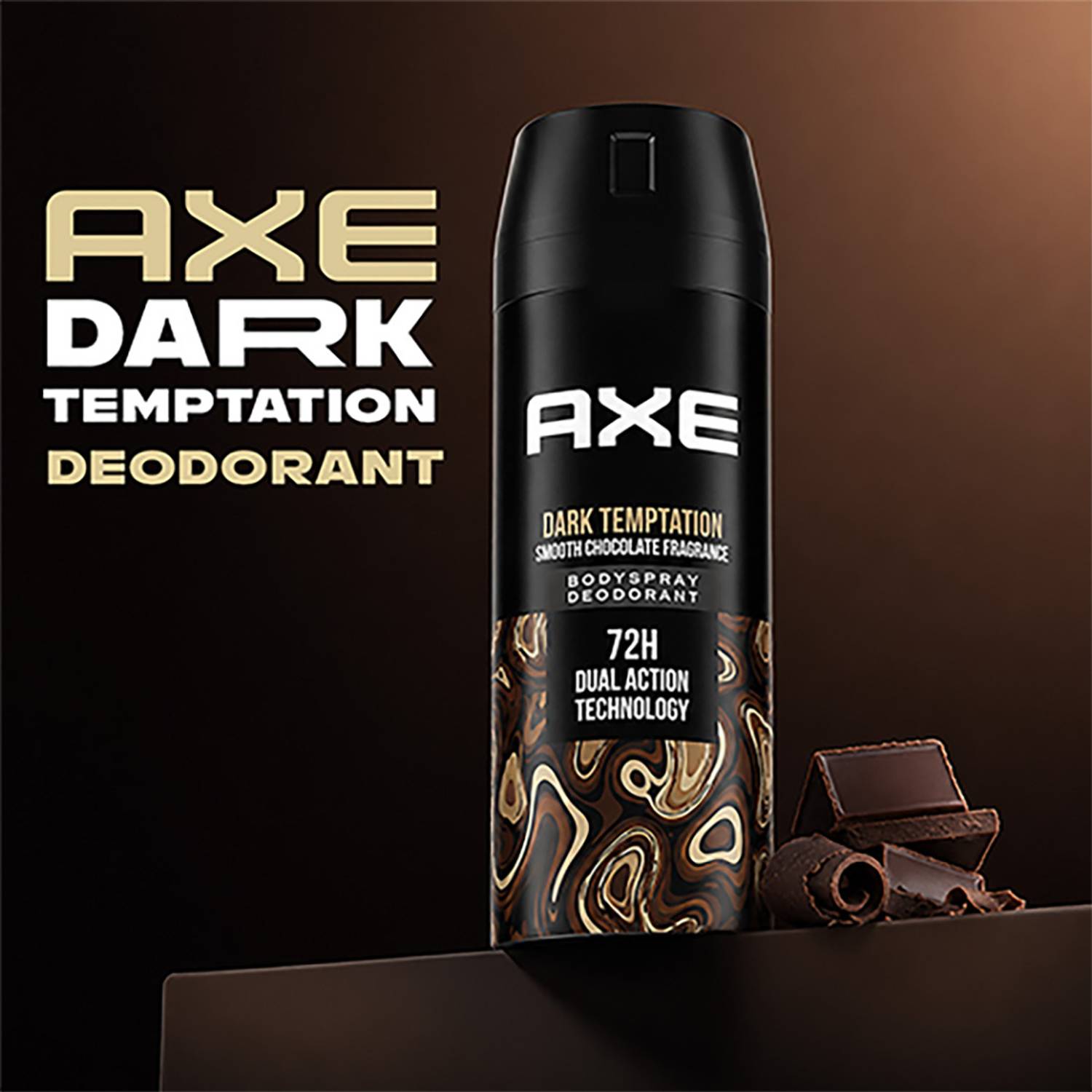 AXE Dark Temptation Men's Deodorant, 150ml - Image 2