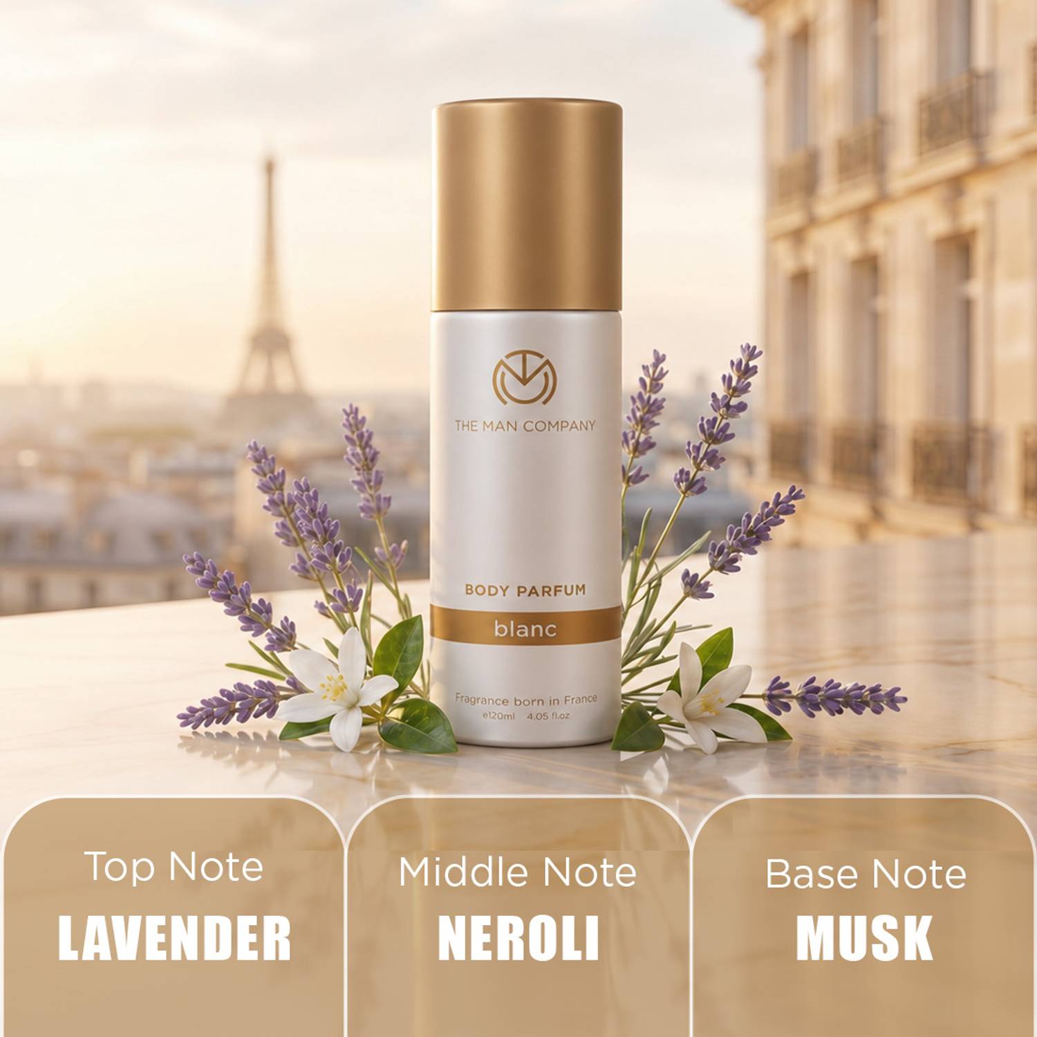 The Man Company Blanc 55ml Deodorant - Image 2