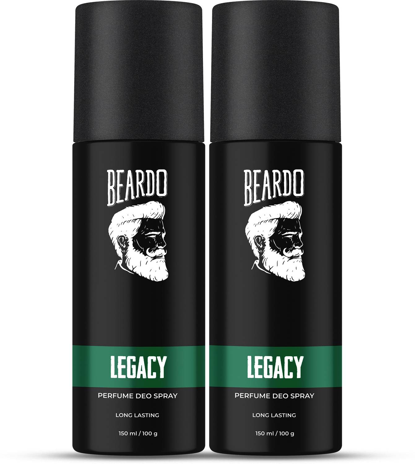 BEARDO Long Lasting Deo Sprays Combo for Men | Legacy Perfume Deo Spray 150ml Each Deodorant Spray - For Men