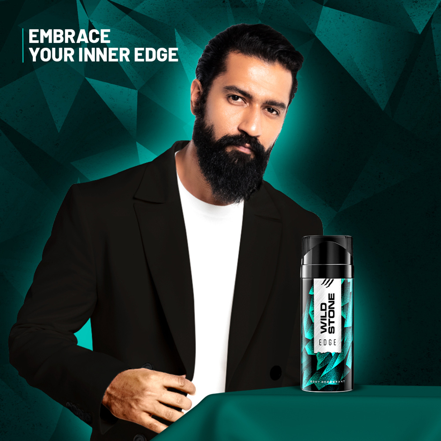 Image of Wild Stone EDGE Deodorant Spray for Men | Long-Lasting Freshness & Energizing Fragrance | Deodorant Spray - For Men