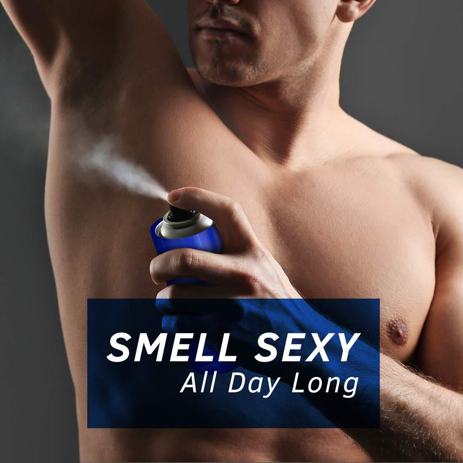 Image of USTRAA Blue Deodorant - Cool & Aquatic Fragrance | Boosts Freshness | Fights Bad Odour Deodorant Spray - For Men