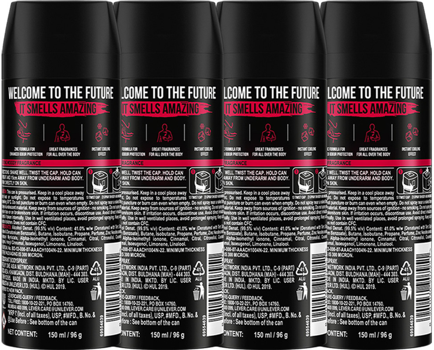 Image of AXE intense Body Spray - For Men