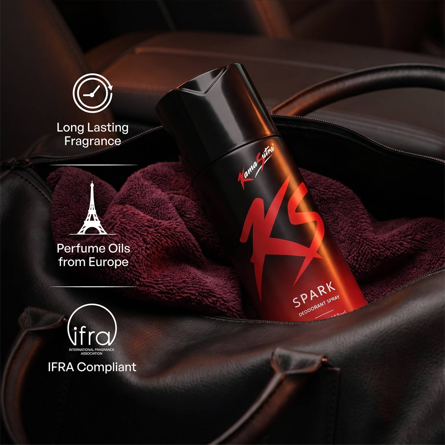 Kamasutra KS Spark Deodorant Spray 190 ml - Image 5