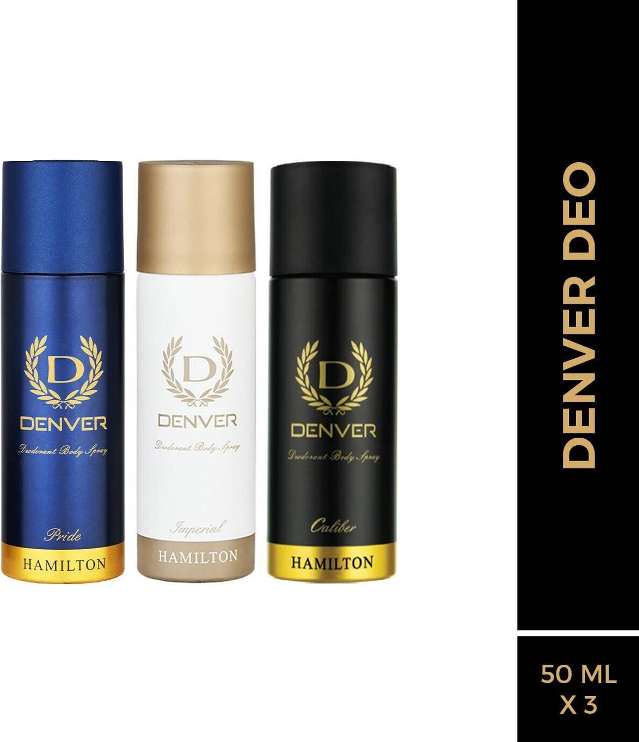 DENVER Pride, Imperial & Caliber Nano Deodorant Spray - Image 1