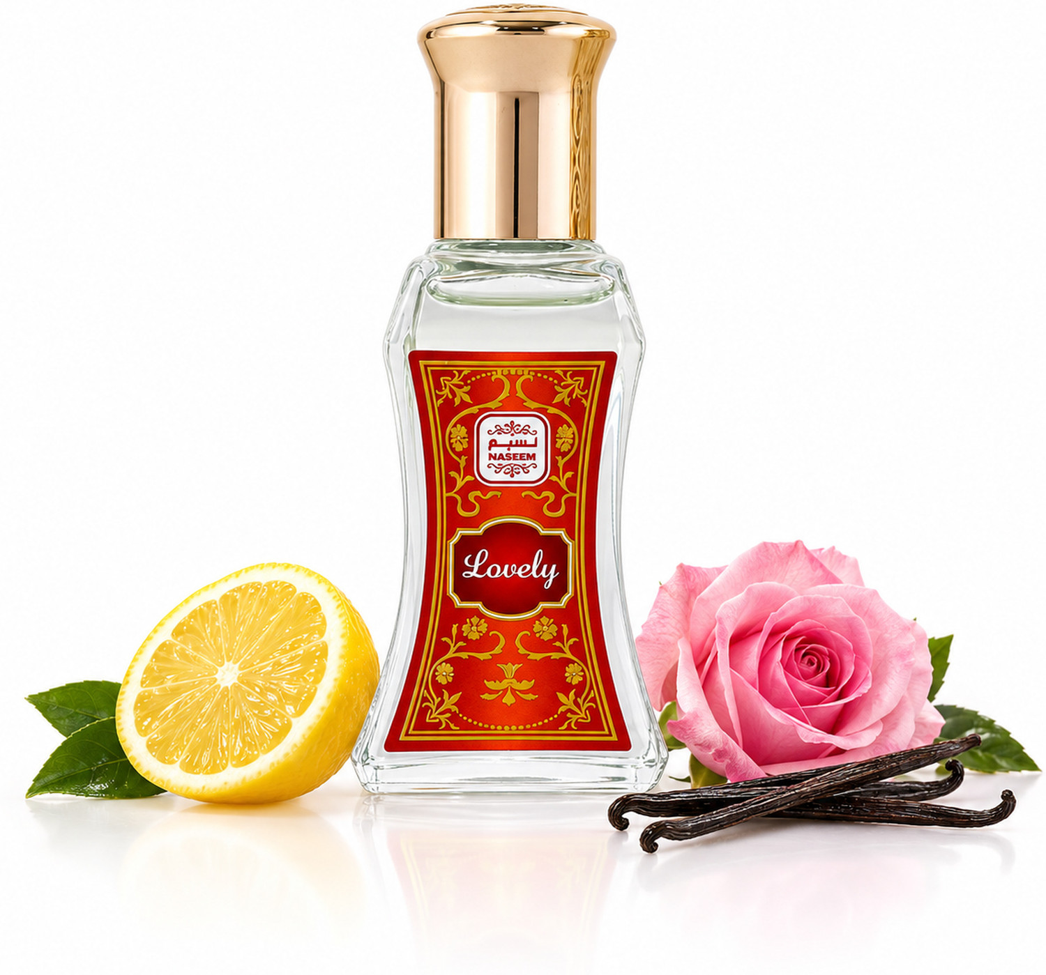 Image of NASEEM Lovely Roll On Alcohol Free Long-Lasting Arabian Fragnance Roll On Perfume Oil Deodorant Roll-on - For Men & Women