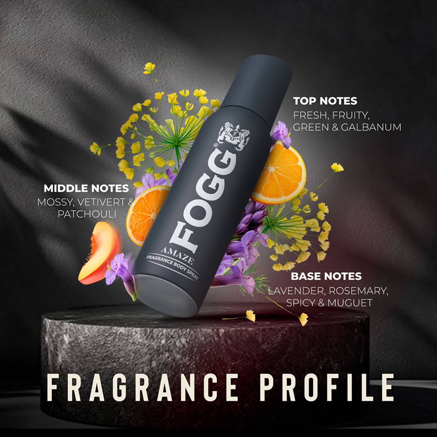 FOGG Amaze No Gas Body Spray Pack of 2 - Image 2