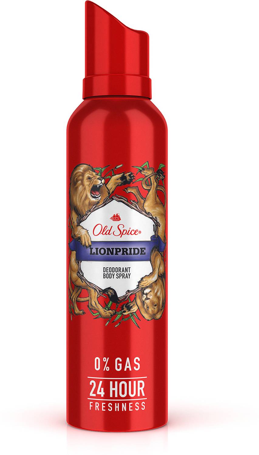 OLD SPICE Lionpride No Gas 24 hour Long Lasting Freshness Perfume