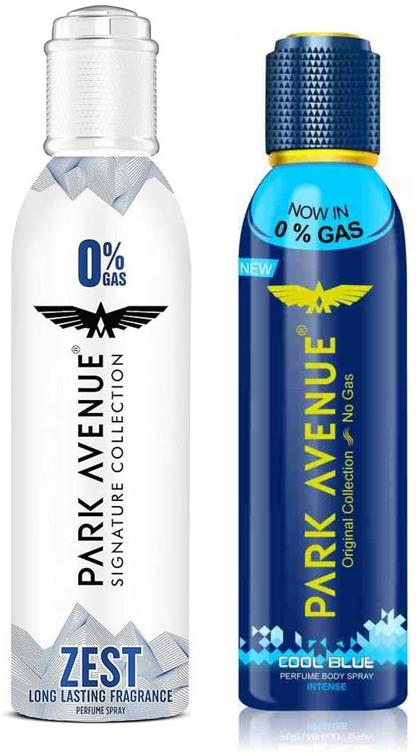 Image of PARK AVENUE Zest & Cool Blue Deodorant Spray - For Men