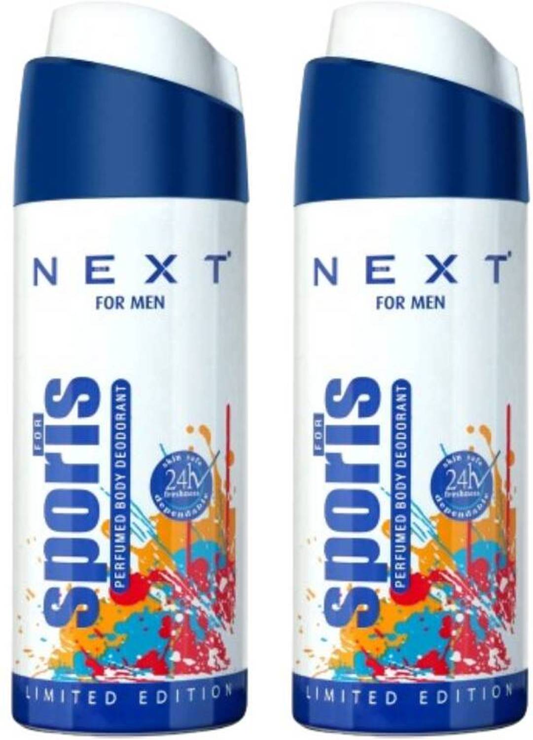 NEXT Sports Active All Day Deodorant Spray - For Men (300 ml, P