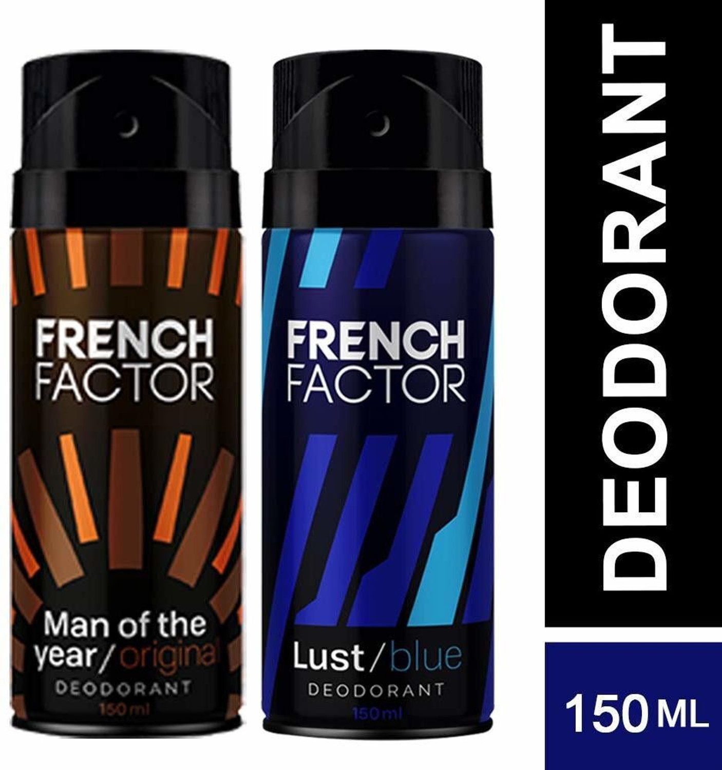 French Factor Man of the Year, Lust Deodorant Spray  -  For Men