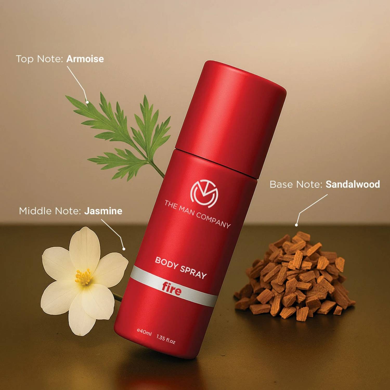 THE MAN COMPANY Travel Deo Kit - 4 Mini Body Sprays - Image 5