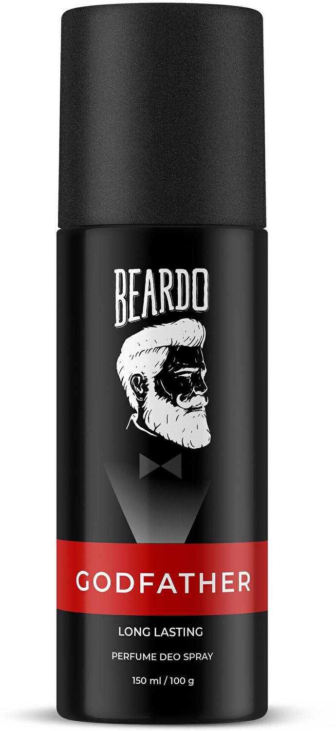 BEARDO Godfather Deo 150ml No Gas Deodorant Body Spray Perfum