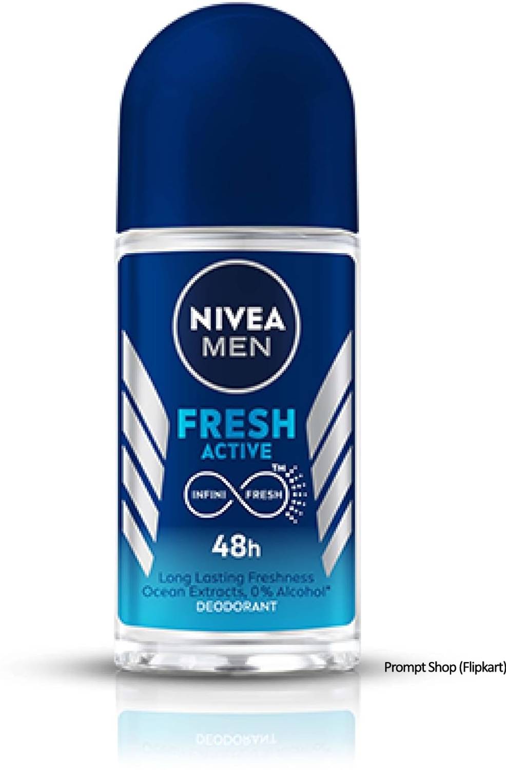NIVEA Men Fresh Active 48H Freshness Deodorant Roll-on 100ml - Image 1