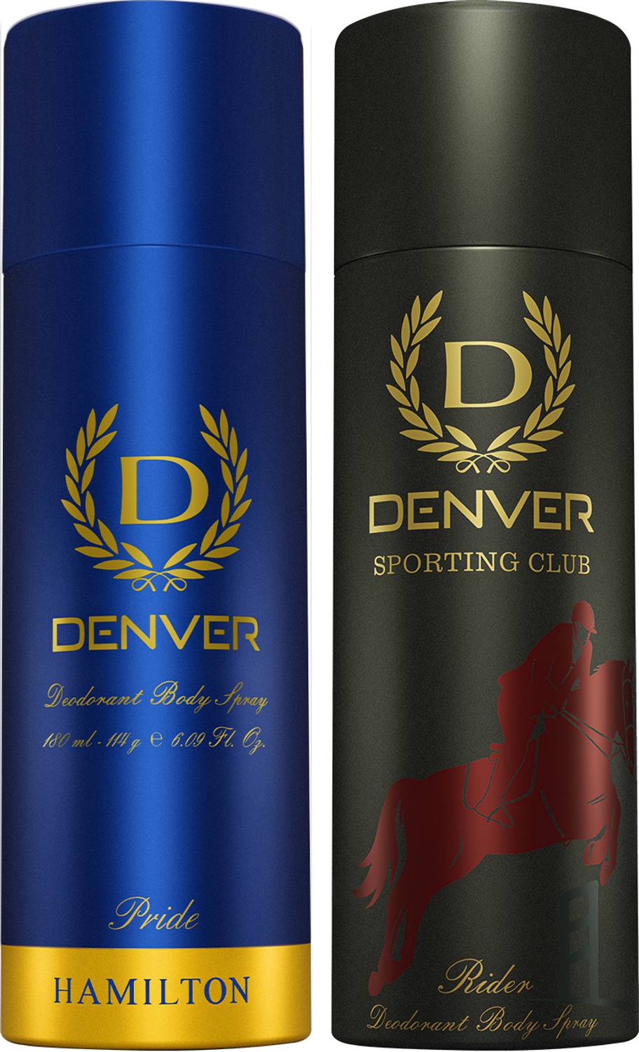 DENVER Pride & Sporting Club Rider Long Lasting Deodorant Spray