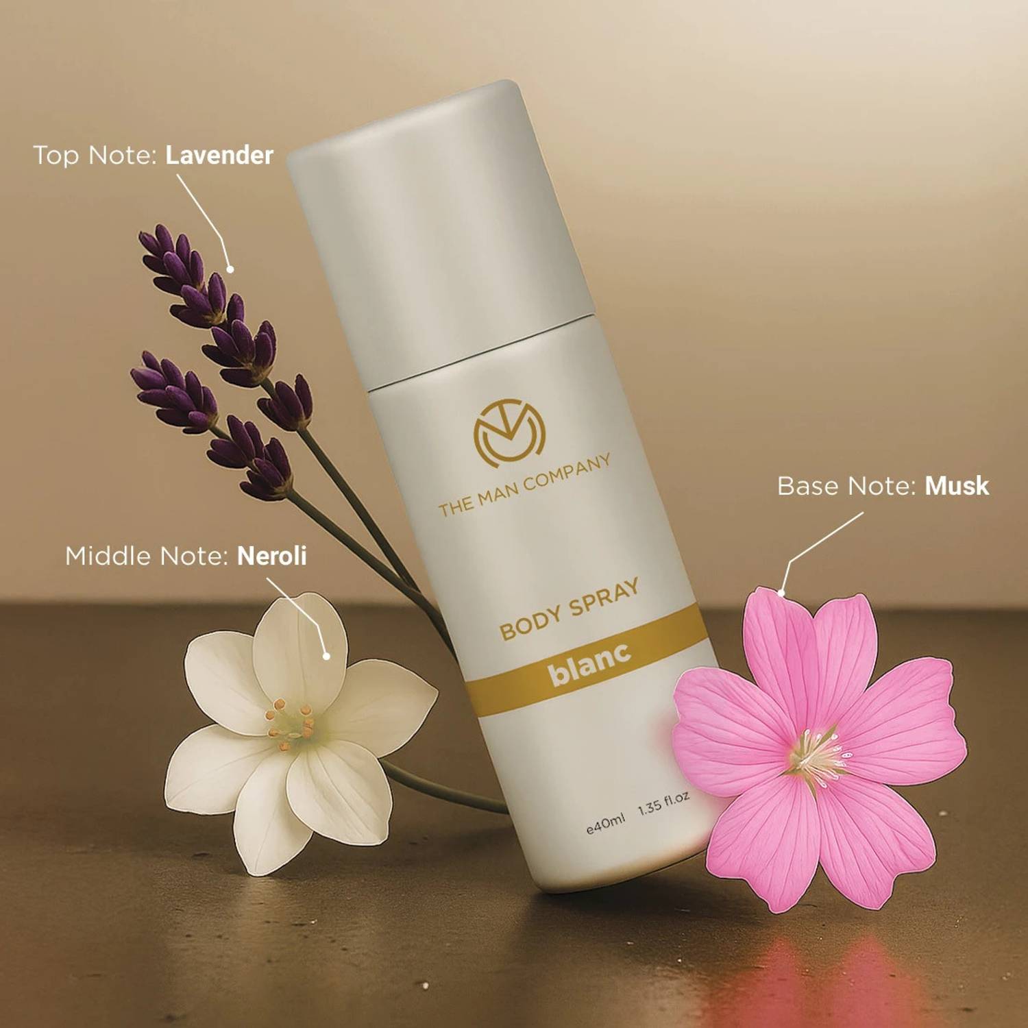 THE MAN COMPANY Travel Deo Kit - 4 Mini Body Sprays - Image 4
