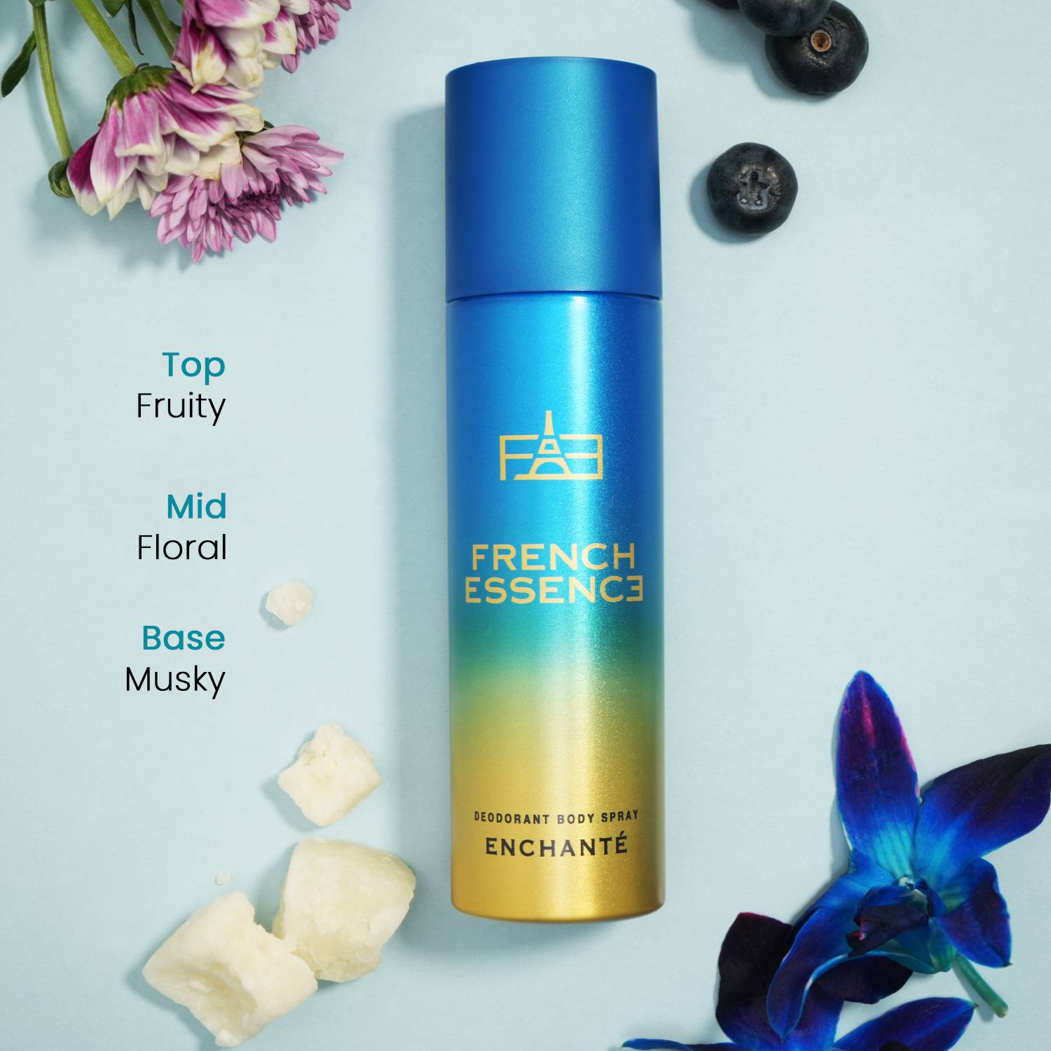 FRENCH ESSENCE Luxury Enchante Deo Body Spray With Long Lasting F... more