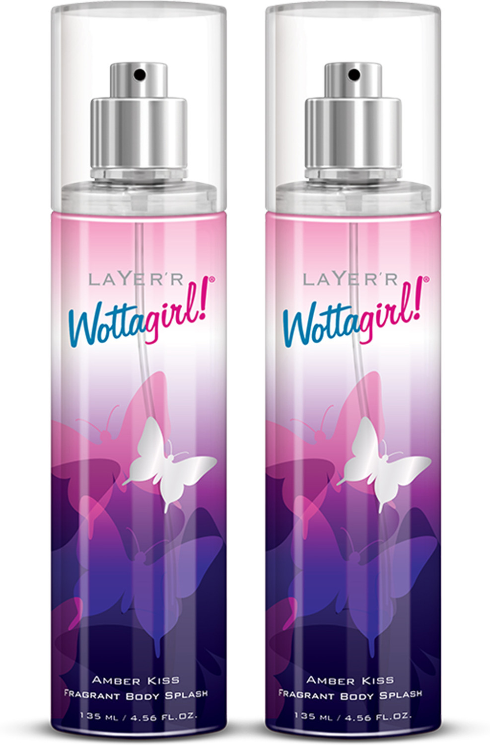 Image of LAYER'R Wottagirl Amber Kiss Fragrant Long Lasting Body Spray - For Women