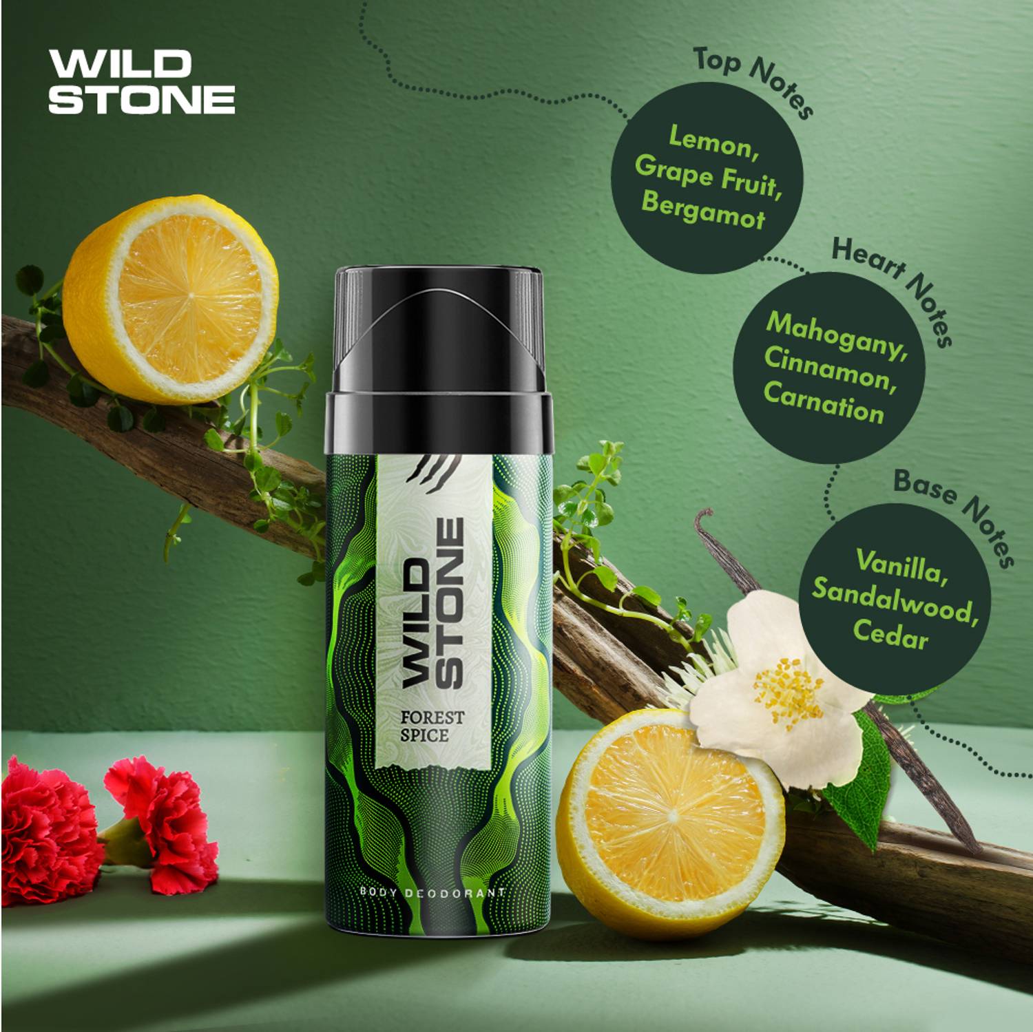 Wild Stone Hydra Energy and Forest Spice Deodorant Combo Pack - Image 4