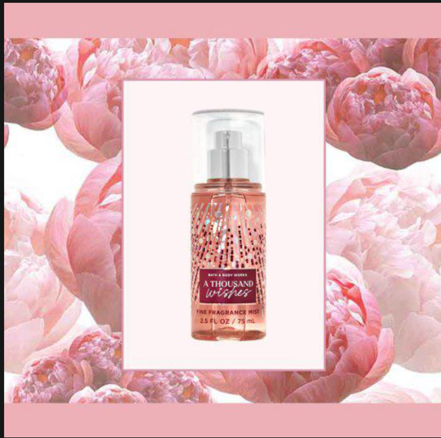 Image of BATH & BODY WORKS A Thousand Wishes Mist Travel Size New Body Mist - For Women