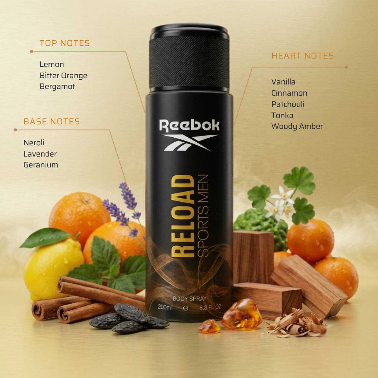 REEBOK Reload Sports Deodorant 200ml - Image 2