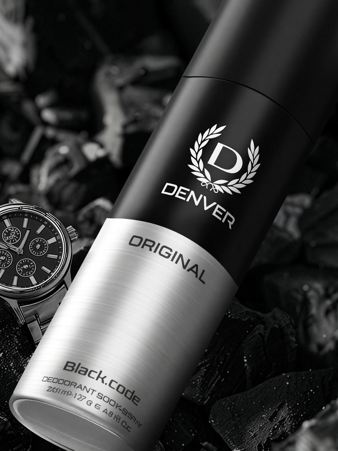 Image of DENVER Original Black Code Deodorant Body Spray - For Men