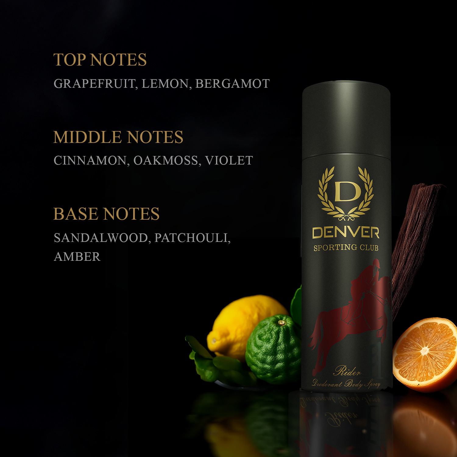 Image of DENVER Hamilton and Rider Body Spray - For Men
