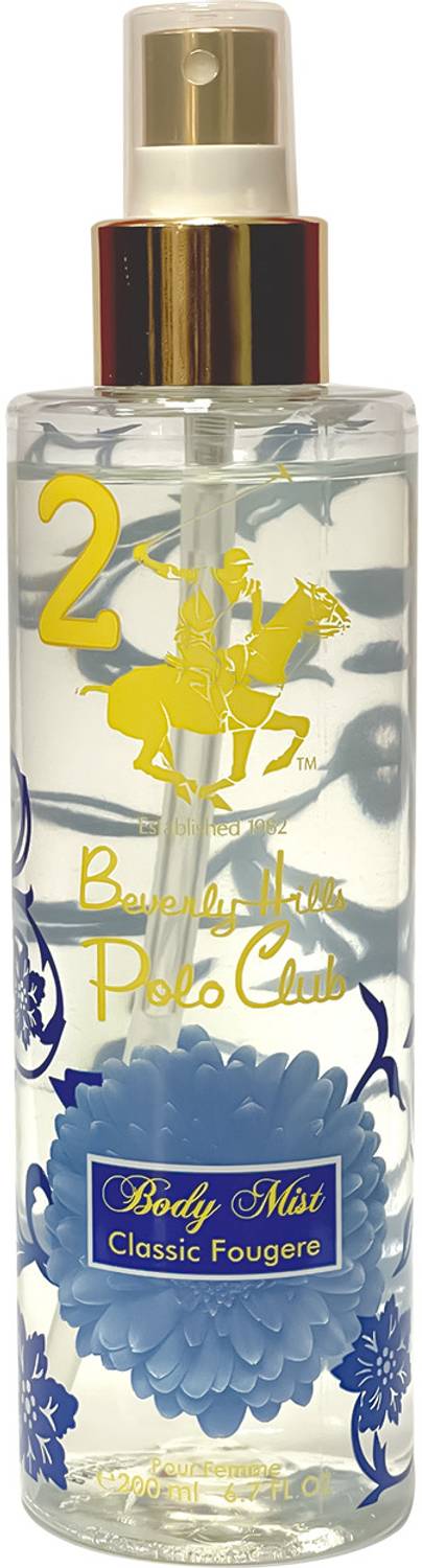 BEVERLY HILLS POLO CLUB Classic Fougere No.2 Body Mist - For Women