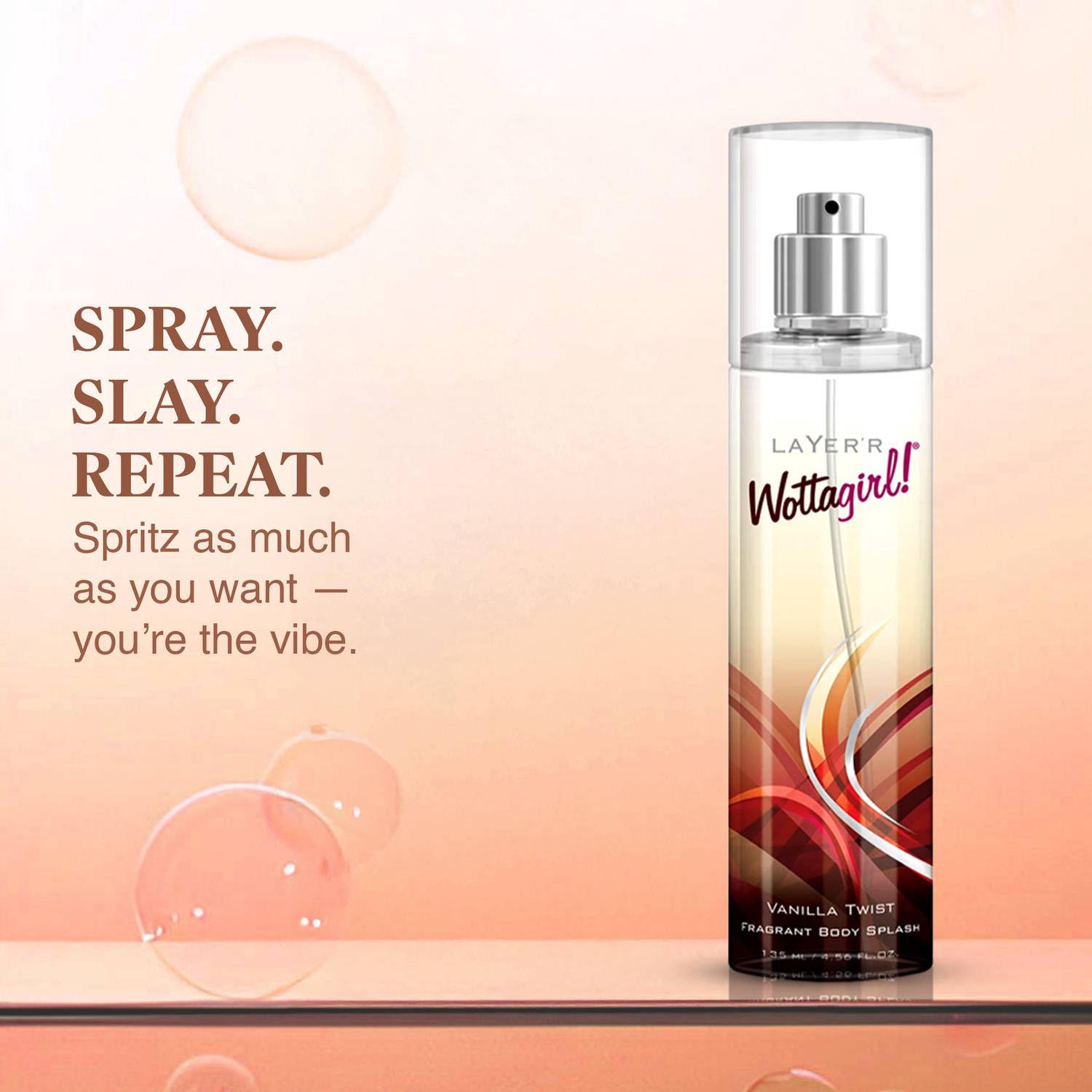 LAYER'R Vanilla Twist Body Spray - For Women - Image 5