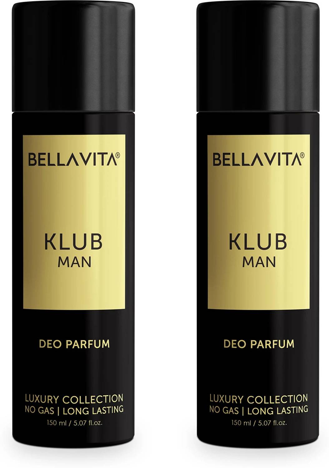 BELLAVITA KLUB MAN Deo Parfum Combo Long lasting deodorant with C