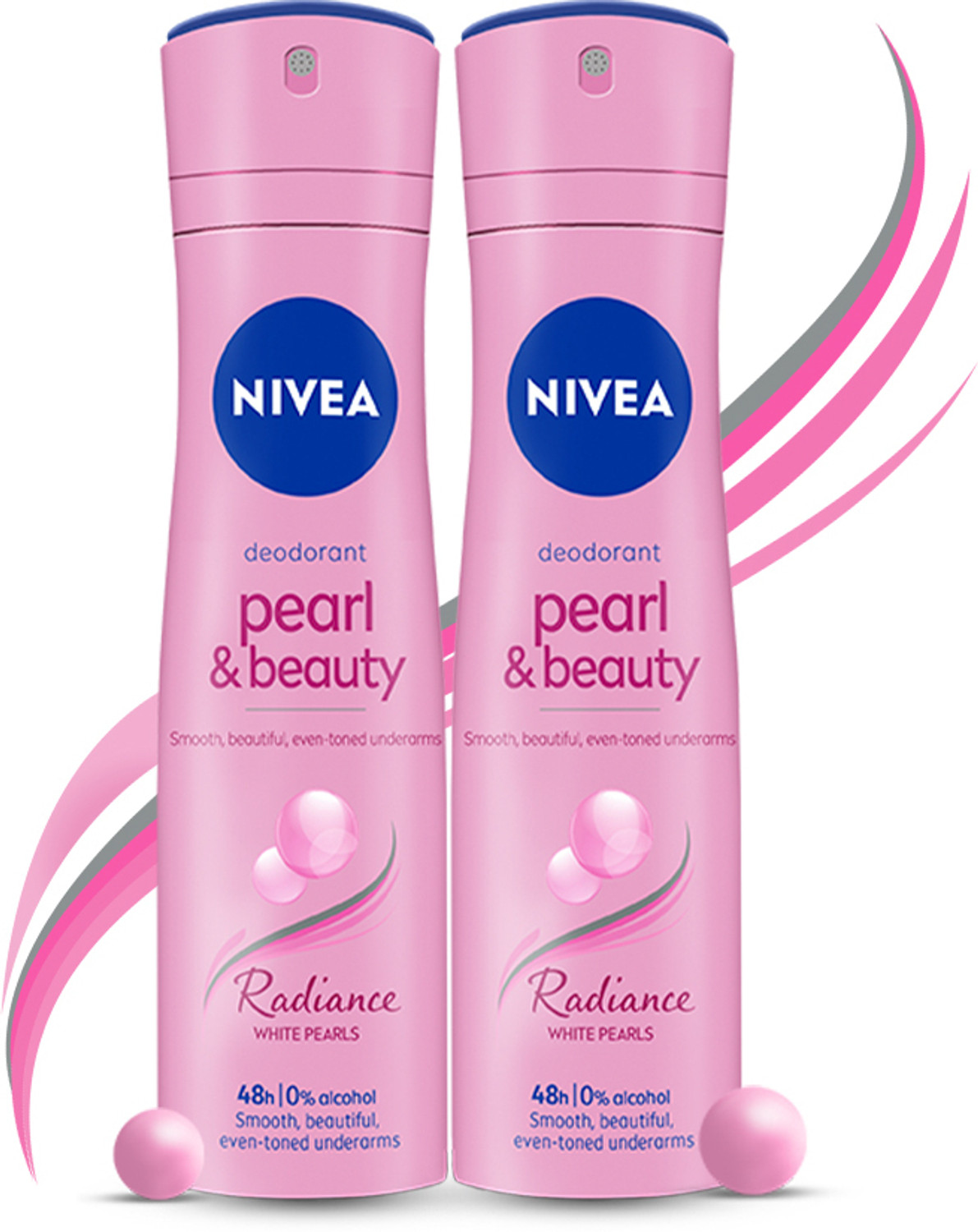 Image of NIVEA Pearl and Beauty Radiance Deo for Eventone Underarms, 48h Active Protection Deodorant Spray - For Women