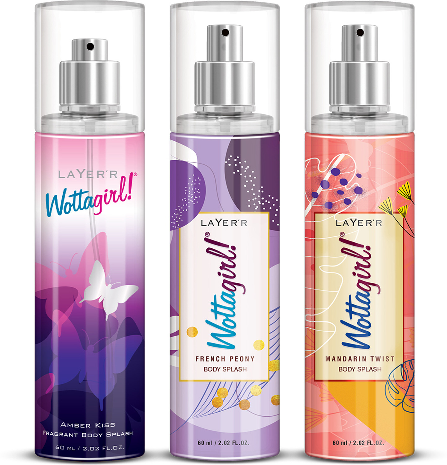 LAYER'R Body Splash Long Lasting Fragrance Body Mist  -  For Women