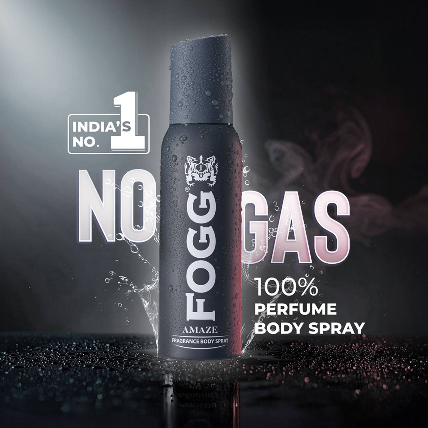 FOGG Amaze No Gas Body Spray Pack of 2 - Image 3