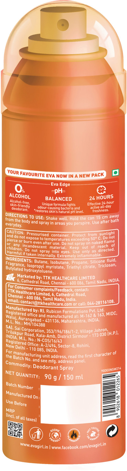 Image of EVA Sweet Deodorant Spray - For Women