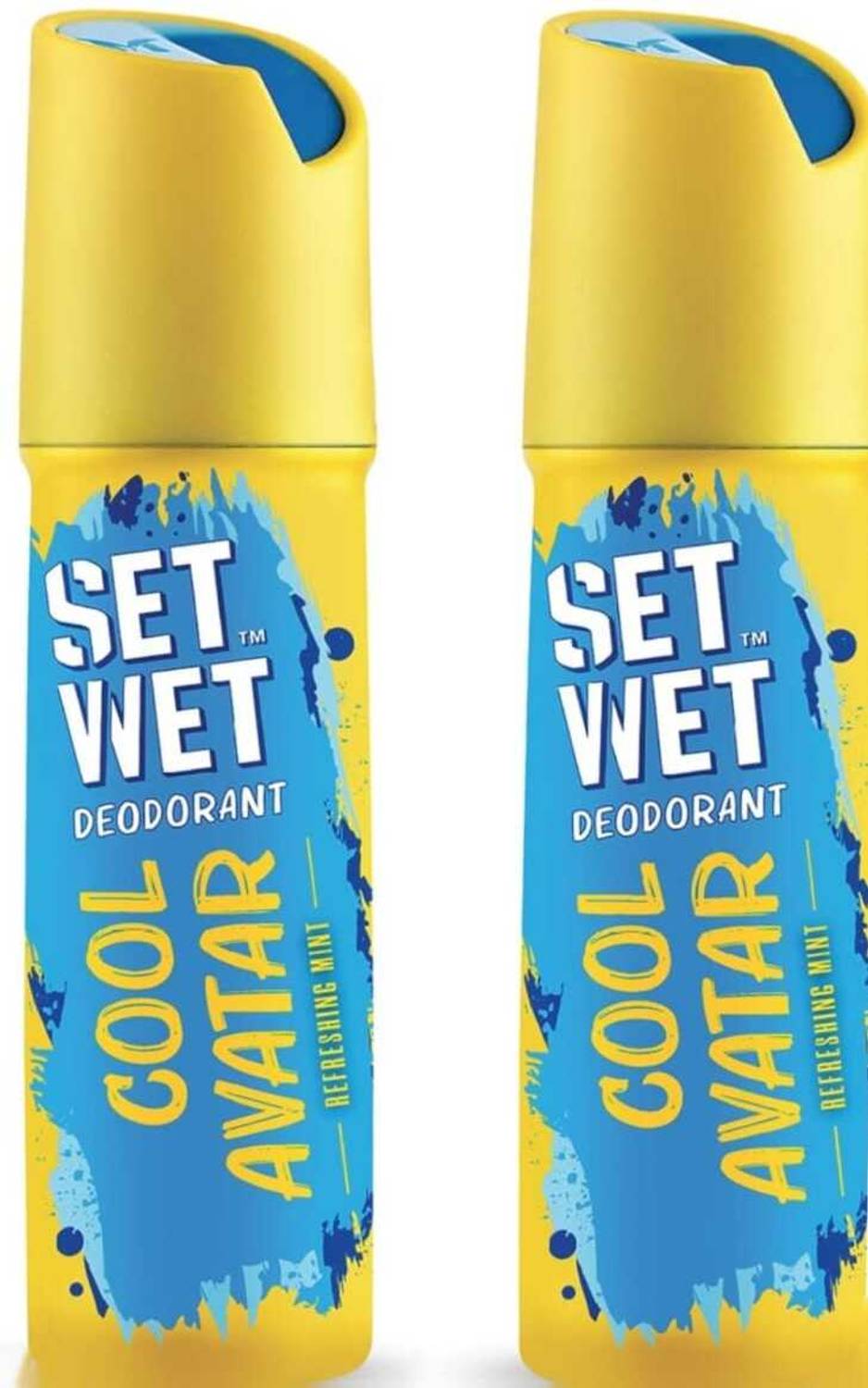 SET WET Cool Avatar Deodorant Body Pack of 2 · 150 ml (300 ml total) - Image 1