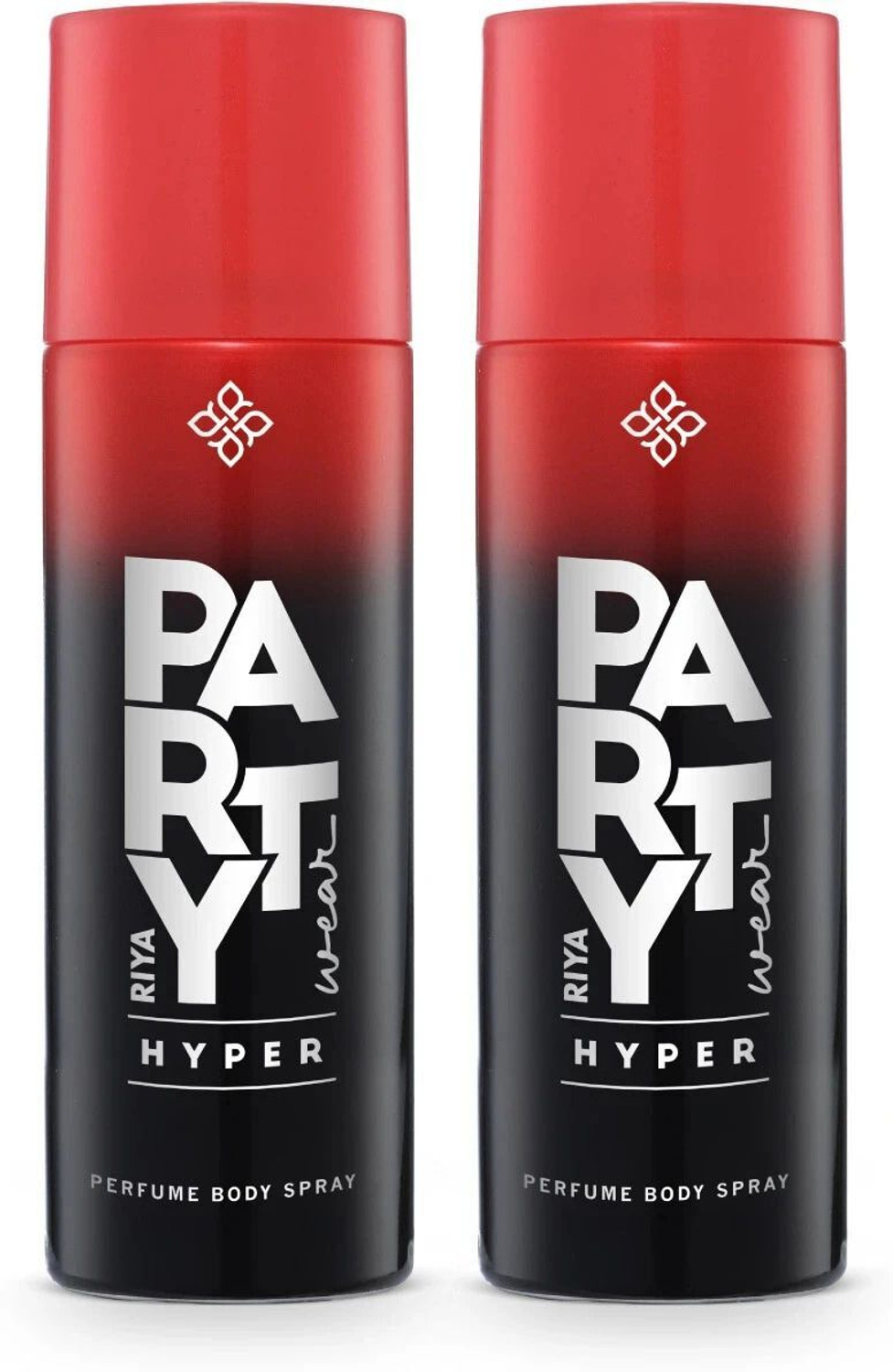 Image of RIYA Party Wear Hyper Deodorant | Deo Spray | 200 ml Each| Combo of 2 | Long-Lasting Perfume Body Spray - For Men
