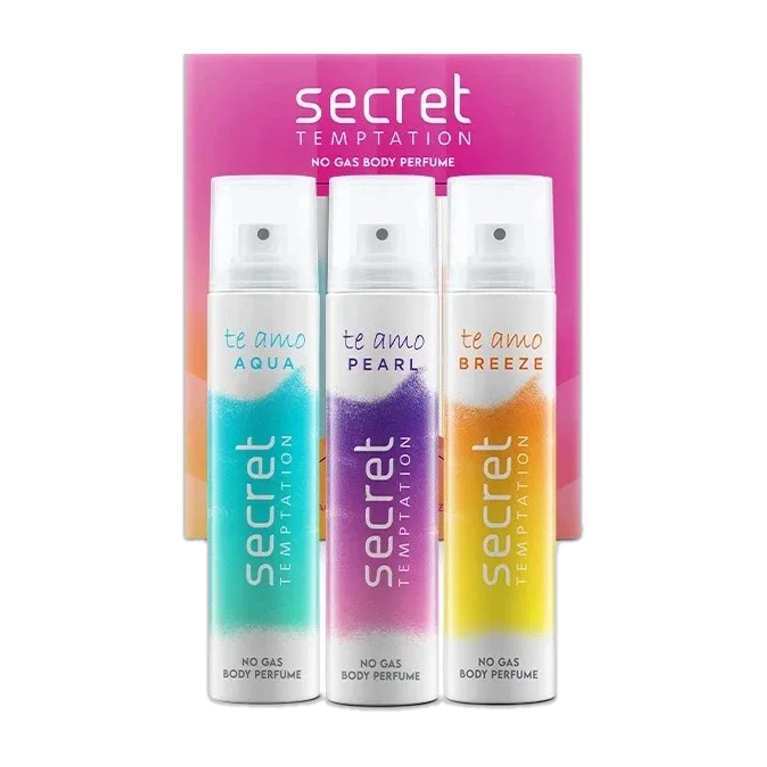 Secret Temptation Te Amo combo (120 ml x 3) Body Spray - For Women Rs. 259 - Flipkart