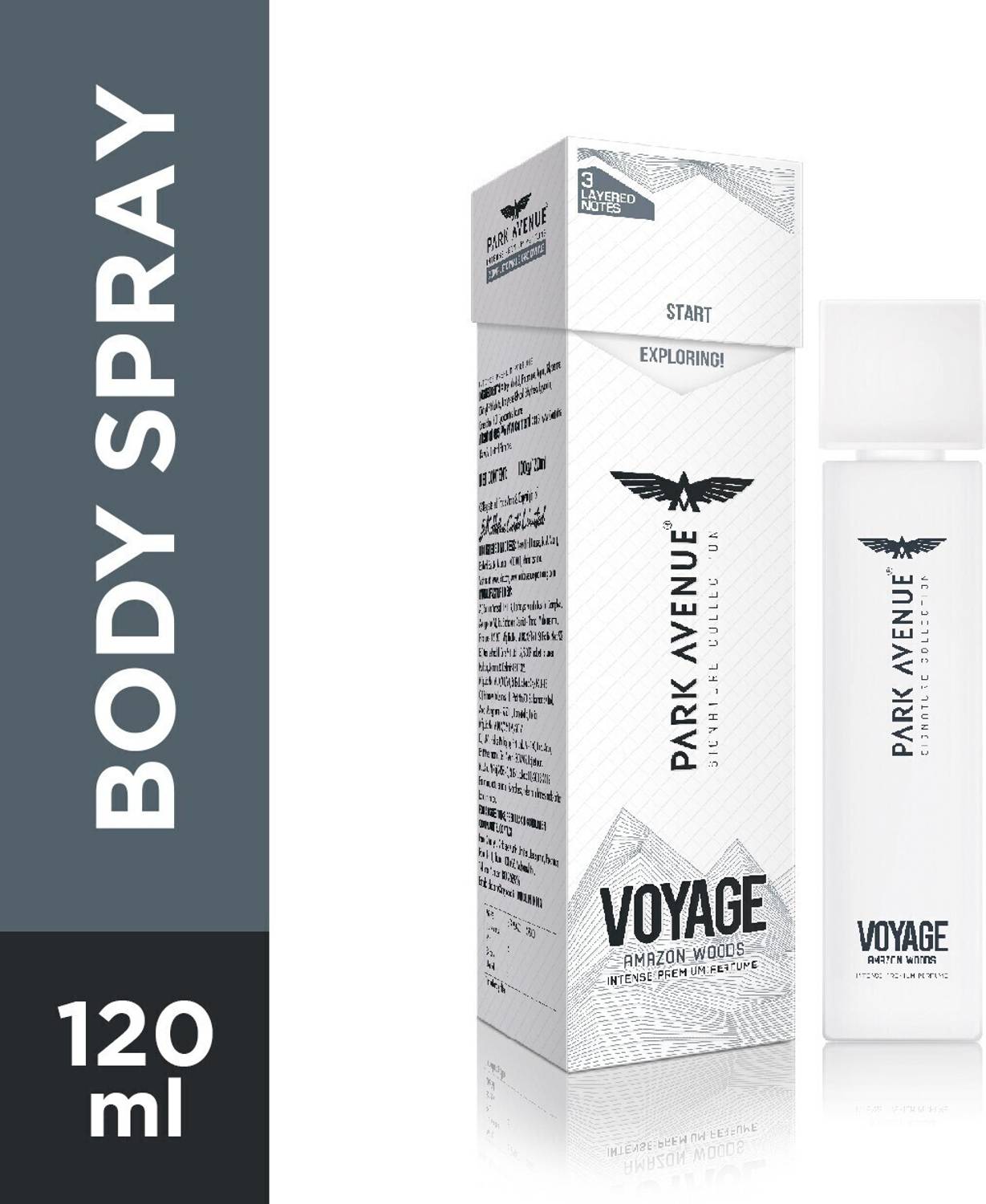 PARK AVENUE Voyage Amazon Woods Intense Premium Perfume Complete