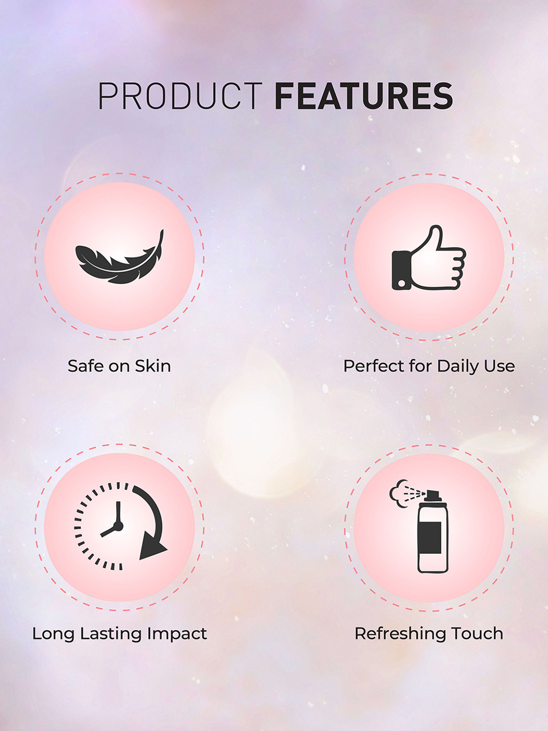 Image of Envy Blush & Kiss Long-Lasting Perfume Deodorant Spray - For Women