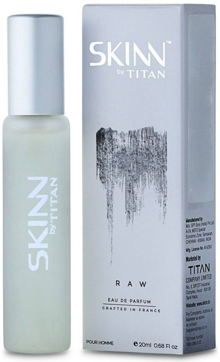 SKINN by TITAN Raw Eau de Parfum - 20 ml - Image 2
