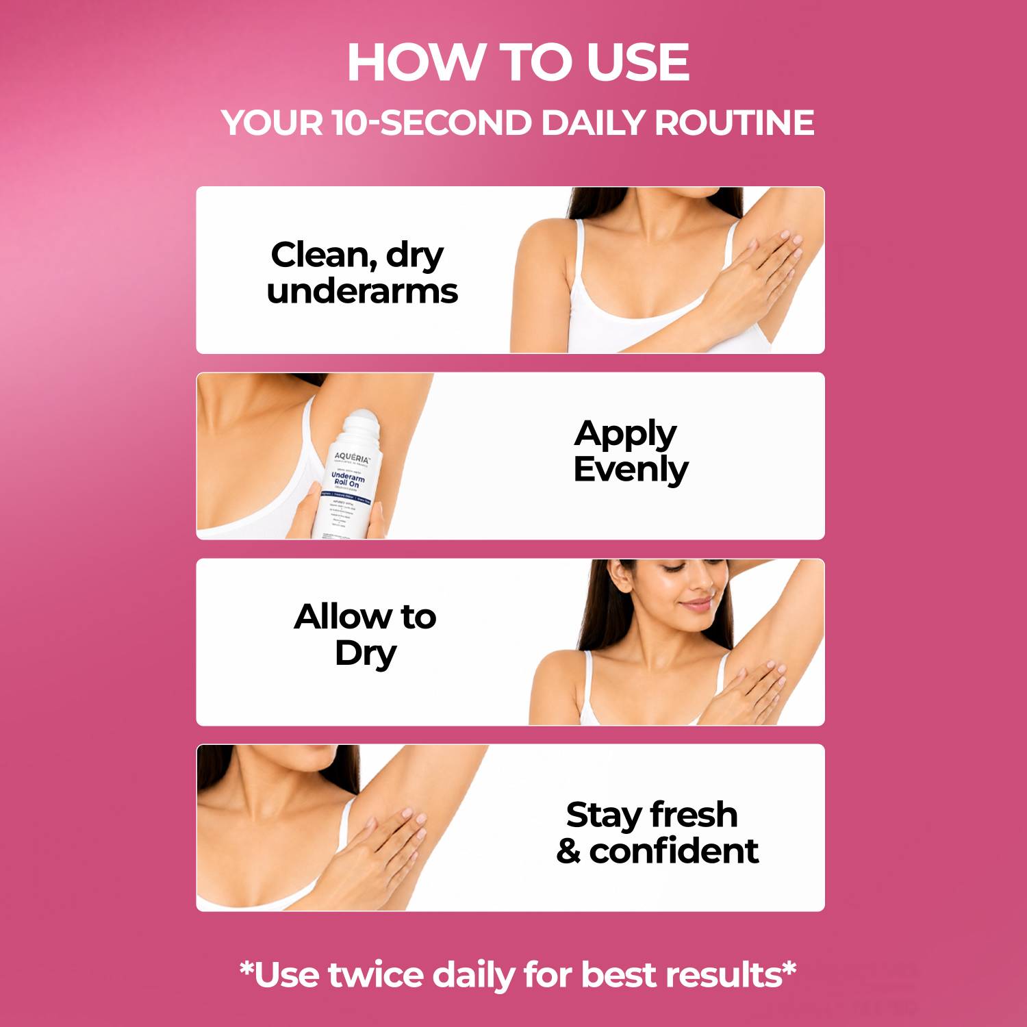 Aqueria Multi Active Underarm Roll On - Image 3
