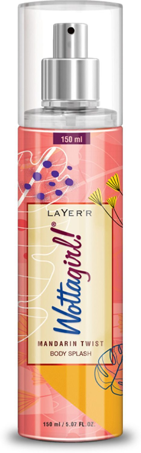 Image of LAYER'R Wottagirl! MANDARIN TWIST Perfume Body Spray - For Women