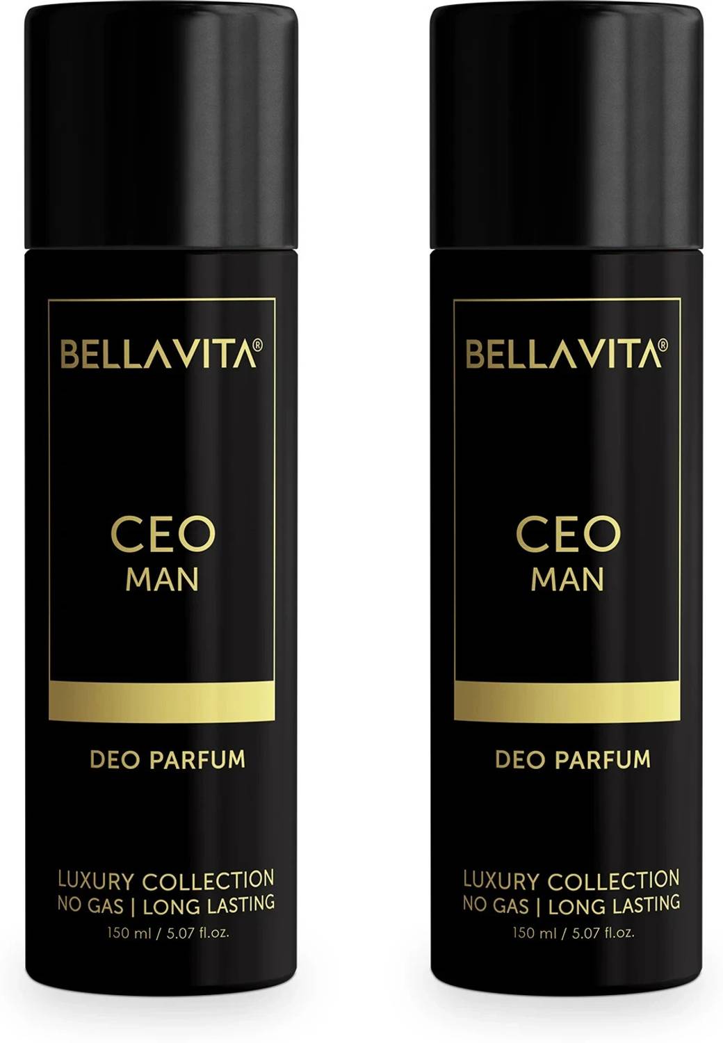 BELLAVITA CEO Man Body Parfum Deo Combo, Long Lasting Premium Fra