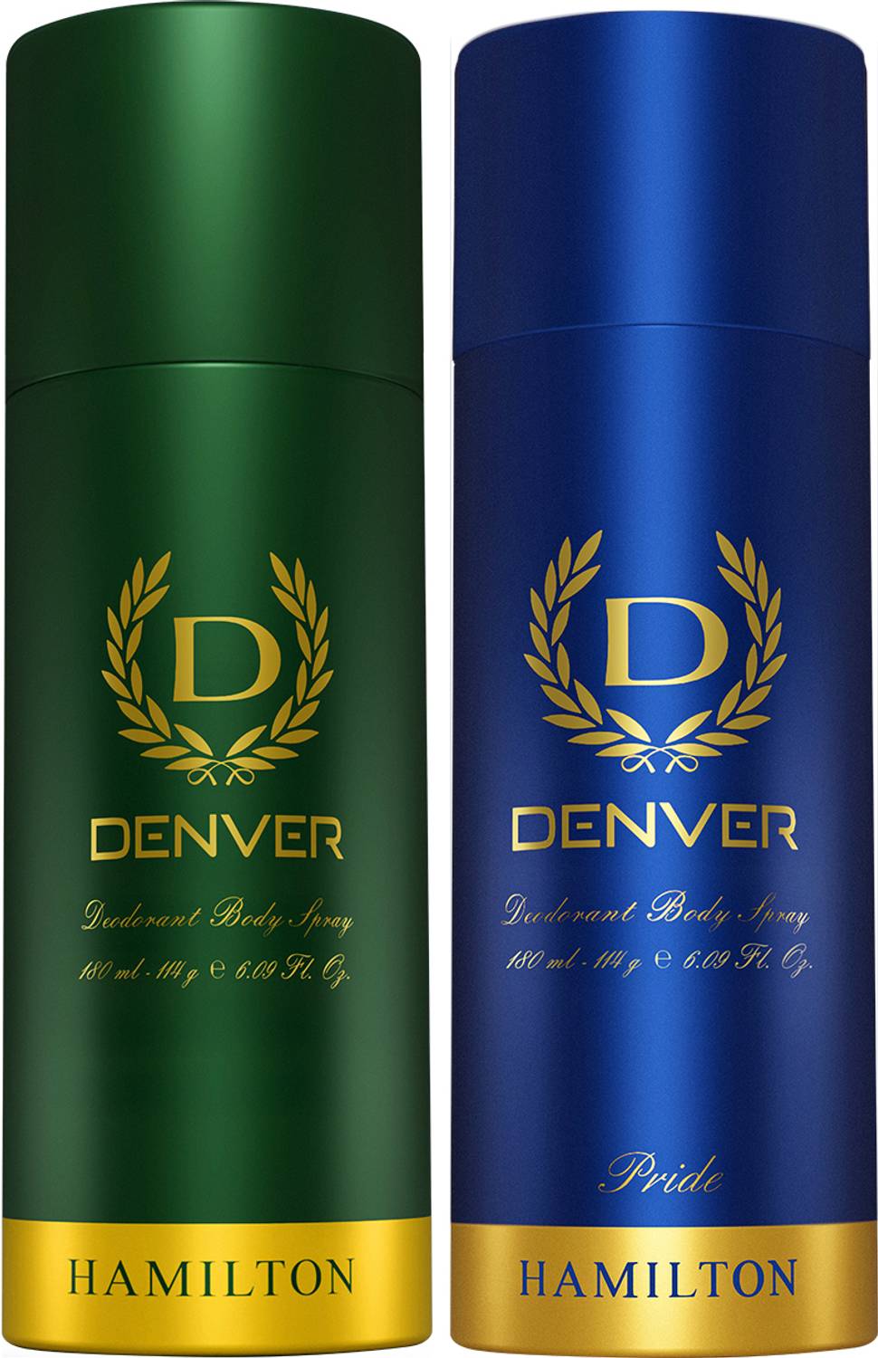 DENVER Hamilton & Pride Combo Body Spray - For Men (360 ml, Pac