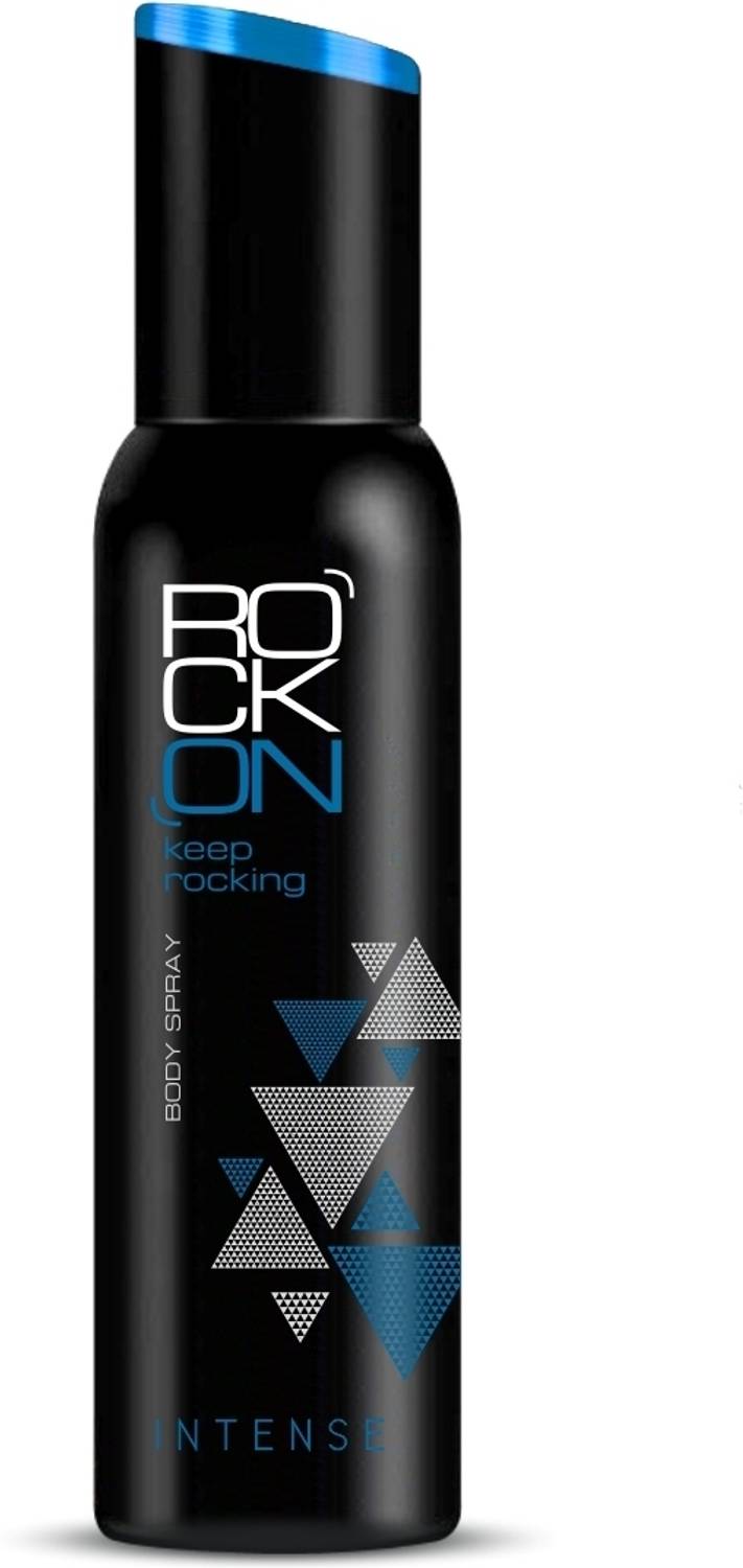 ROCK ON Intense Deodrant Unisex Body Spray Long-Lasting Deo f