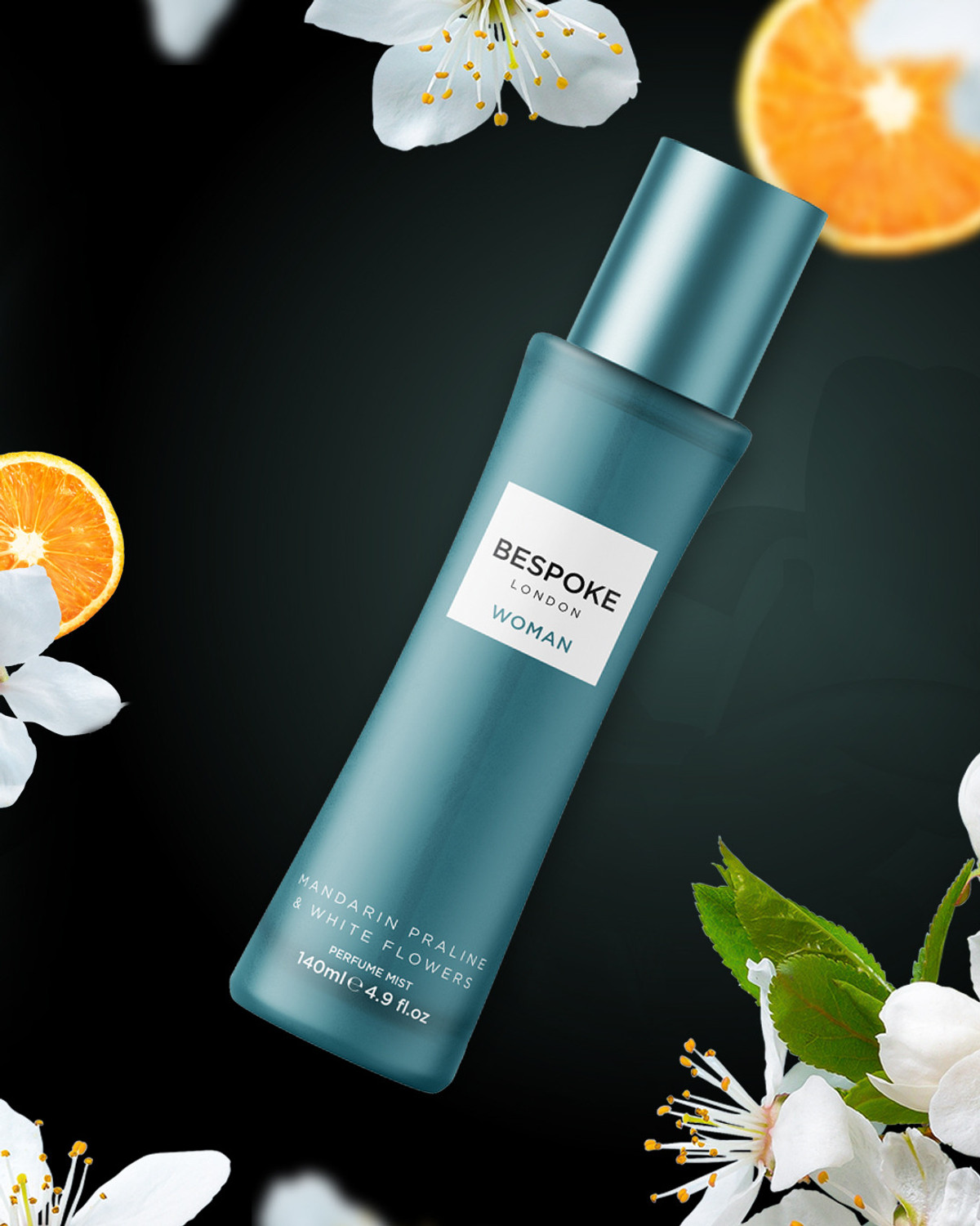 Image of BESPOKE London Woman Mandarin Praline & White Flowers Perfume Mist 140ml Body Mist - For Women