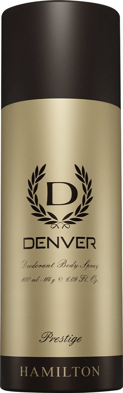 DENVER Black Code Body Spray - For Men - Image 5