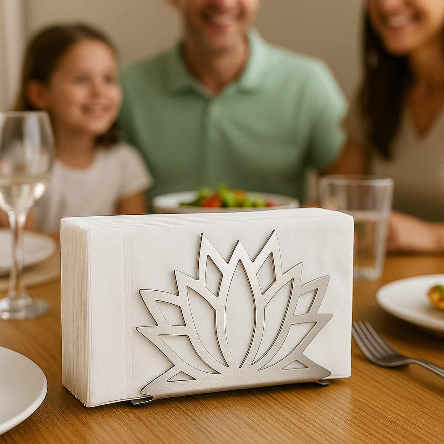 Image of CHL 1 Compartments Stainless steel Napkin holder