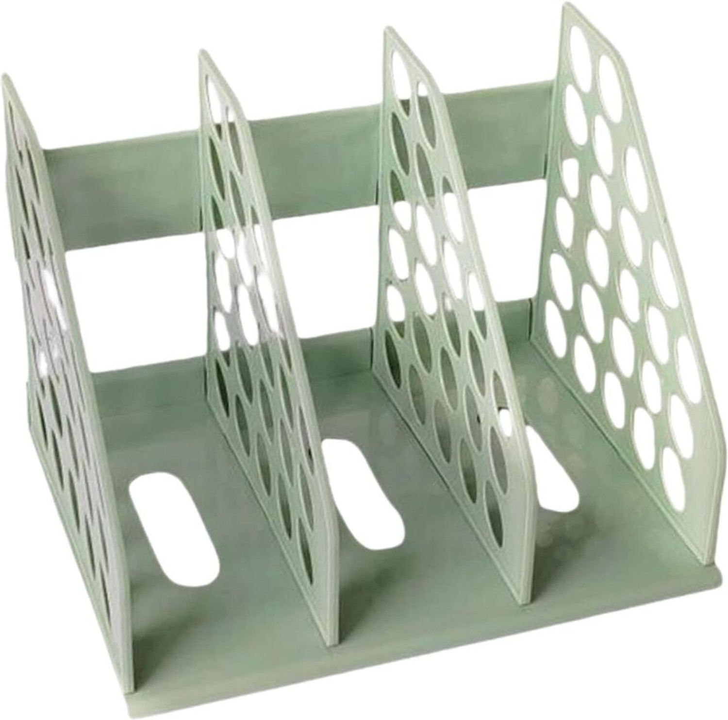 Image of Pal Enterprise 3 Compartments Plastic File Rack