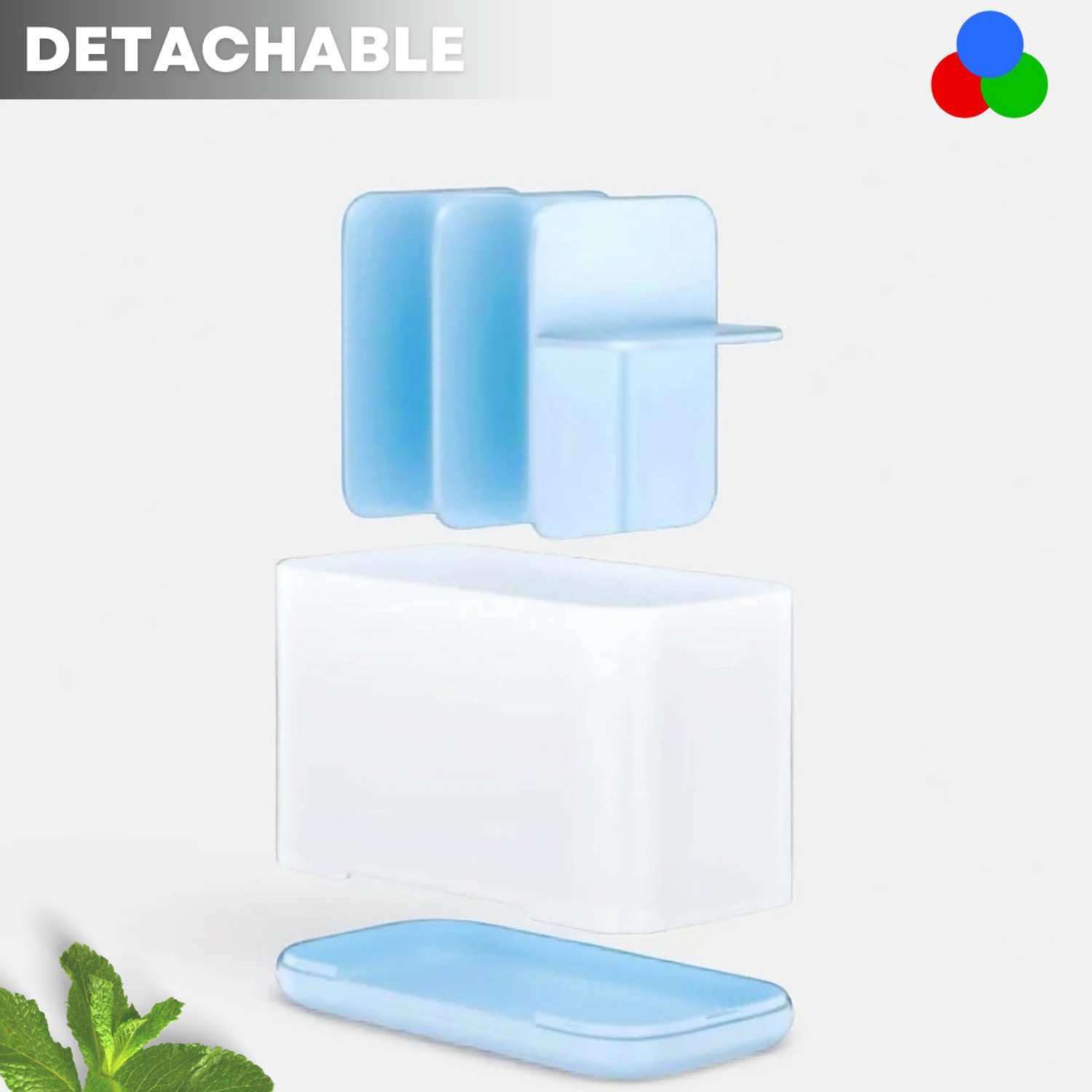 Image of SAKO 6 Compartments Acrylonitrile Butadiene Styrene, Plastic Finish Desk Organizer